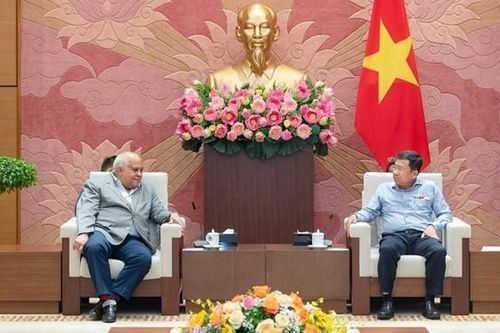 Chủ nhiệm Ủy ban Đối ngoại Vũ Hải Hà tiếp Đại sứ Cuba