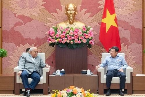 Chủ nhiệm Ủy ban Đối ngoại Vũ Hải Hà tiếp Đại sứ Cuba