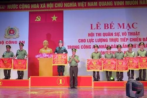 Bế mạc vòng chung kết Hội thi quân sự, võ thuật cho lực lượng trực tiếp chiến đấu trong CAND