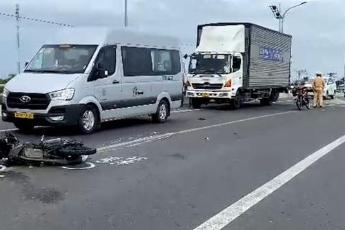 Tai nạn liên hoàn trên cầu vượt An Thái Trung, 2 người tử vong