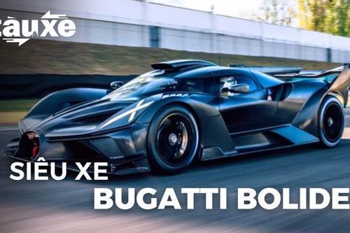 Siêu xe Bugatti Bolide bước vào giai đoạn thử nghiệm | Bản tin Tàu và Xe | 07/06/2023