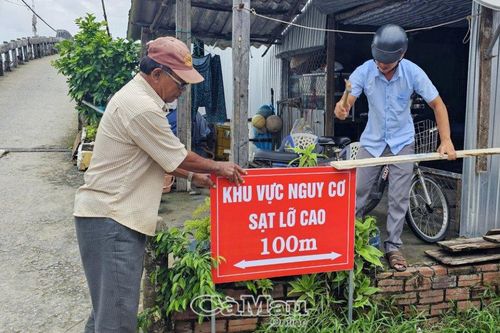 Ứng phó sạt lở mùa mưa
