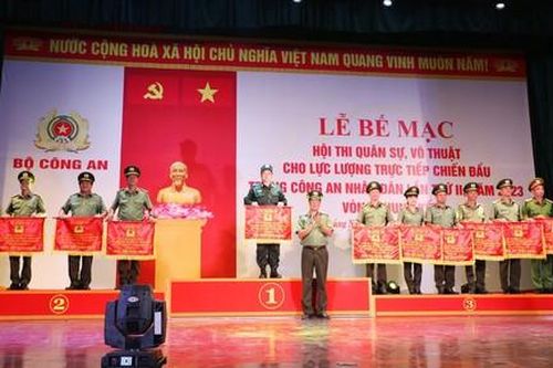Công an TPHCM đạt giải nhì toàn đoàn hội thi quân sự, võ thuật CAND năm 2023