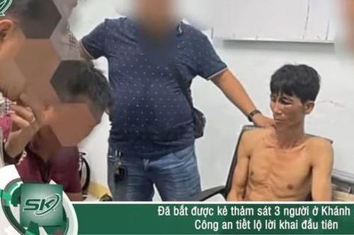 Kẻ thảm sát 3 người ở Khánh Hòa bị bắt gần hiện trường, đã có lời khai đầu tiên