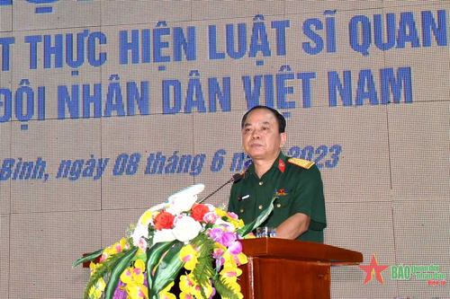 Lữ đoàn 139 tổng kết thực hiện Luật Sĩ quan Quân đội nhân dân Việt Nam