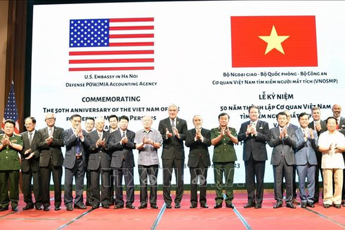Kỷ niệm 50 năm thành lập Cơ quan Việt Nam tìm kiếm người mất tích