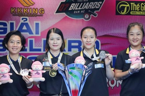 Bế mạc giải Billiard Pool 9 bi nữ TP.HCM mở rộng năm 2023