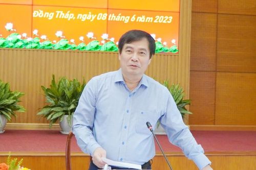 Ban Tuyên giáo Trung ương làm việc với Tỉnh ủy Đồng Tháp