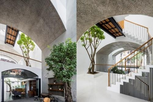 Chiêm ngưỡng nhà phố hình vòm ấn tượng tại TP HCM