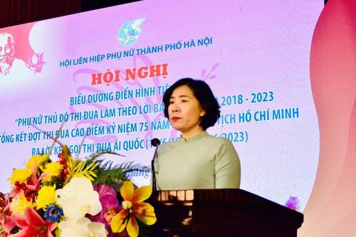 Biểu dương nhiều tấm gương 'Phụ nữ Thủ đô làm theo lời Bác'