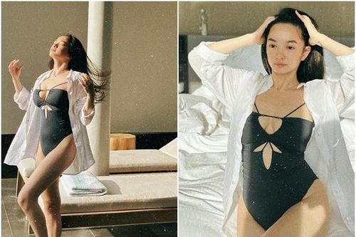 Kaity Nguyễn thon thả sau nghi vấn can thiệp thẩm mỹ thu nhỏ vòng một