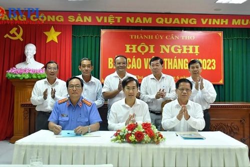 TP Cần Thơ: Ký kết Chương trình phối hợp giữa Ban Tuyên giáo, Viện kiểm sát và Tòa án