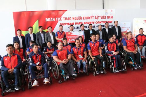Para Games 12: Tôn vinh những nỗ lực không mệt mỏi của Đoàn Việt Nam