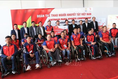 Tôn vinh nỗ lực không mệt mỏi của đoàn Thể thao Người khuyết tật Việt Nam