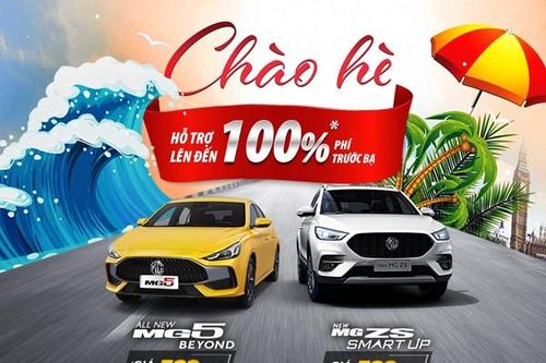MG Việt Nam hỗ trợ cao nhất đến 100% lệ phí trước bạ cho khách mua xe