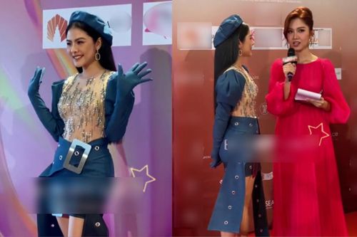 Vân Trang thành 'thảm họa thời trang' khi dự sự kiện, netizen muốn khóc với tổng thể 'ô dề'