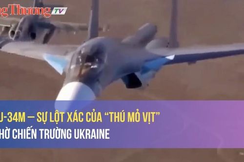 Su-34M – Sự lột xác của 'thú mỏ vịt' nhờ chiến trường Ukraine