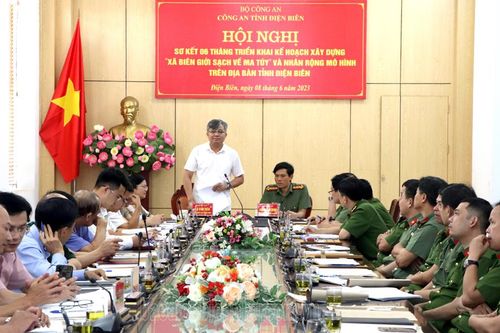 Xây dựng 'Xã biên giới sạch về ma túy' đạt kết quả tích cực