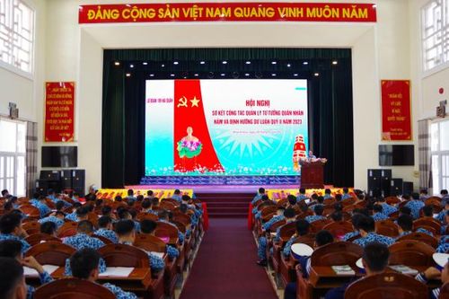 Lữ đoàn 189: Sơ kết công tác quản lý tư tưởng quân nhân, nắm và định hướng dư luận quý II