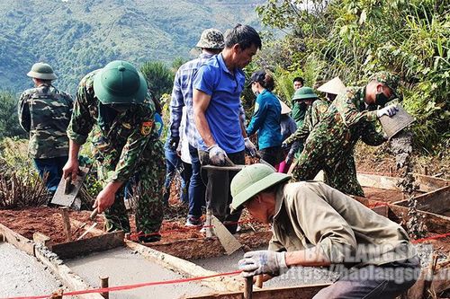 Bính Xá điểm sáng thực hiện công tác quốc phòng địa phương