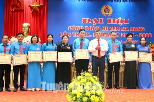 Na Hang tổ chức Đại hội Công đoàn huyện lần thứ IX
