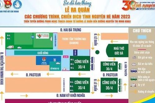TPHCM: Cấm xe một đoạn đường Phạm Ngọc Thạch từ 9-11/6