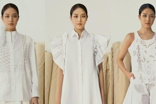 Hoa hậu Thanh Thủy trông khác lạ khi làm mẫu cho BST mới của NTK Công Trí
