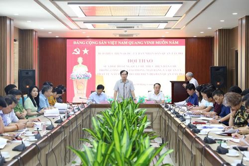 Công khai, minh bạch thông tin quy hoạch đã phê duyệt để 'Dân biết, được bàn, được kiểm tra'