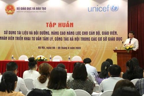 Hơn 21.000 giáo viên được tập huấn tư vấn tâm lý học đường