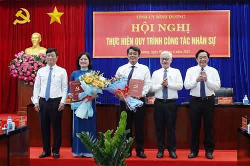 Bình Dương bổ nhiệm nhiều cán bộ chủ chốt