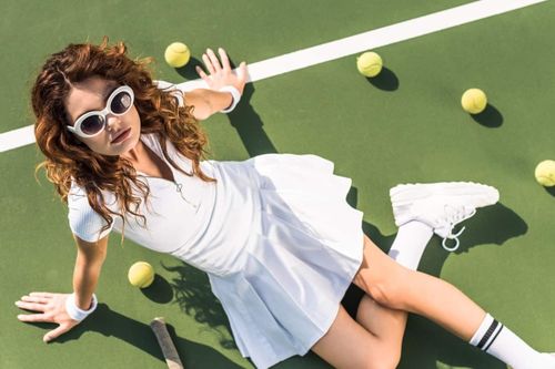 Mặc váy áo như dân chơi tennis