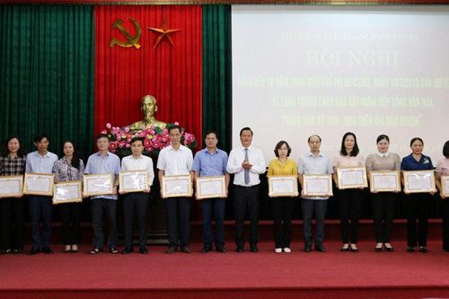 Huyện Đan Phượng lan tỏa nếp sống văn hóa, thanh lịch, văn minh