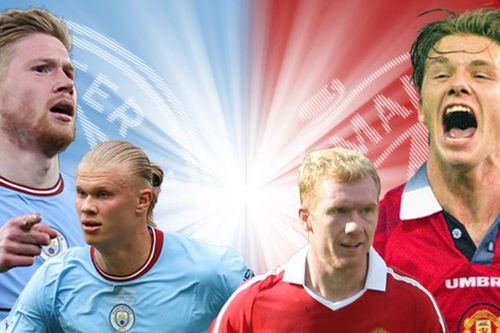 Choáng ngợp trước đội hình kết hợp của MU ăn ba 1999 và Man City đang hướng đến cú ăn ba 2023