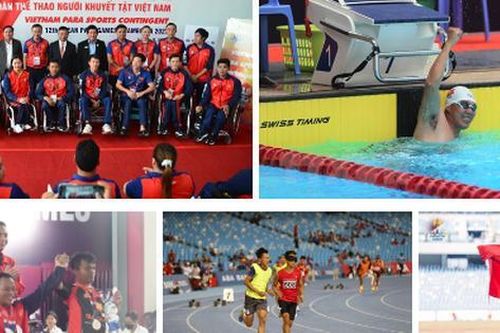ASEAN Para Games 12: Đoàn Việt Nam hoàn thành xuất sắc chỉ tiêu