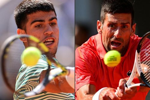 Xem trực tiếp bán kết Roland Garros 2023 Carlos Alcaraz vs Novak Djokovic trên kênh nào, ở đâu?