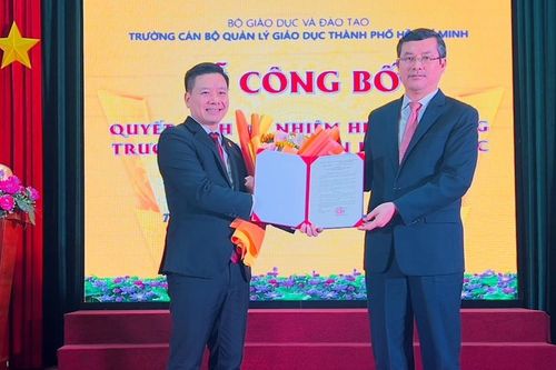 Bổ nhiệm Hiệu trưởng Trường Cán bộ quản lý giáo dục TP Hồ Chí Minh