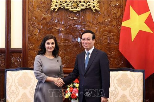 Chủ tịch nước Võ Văn Thưởng tiếp Đại sứ Bulgaria