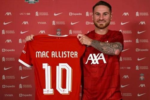 CHÍNH THỨC: Mac Allister gia nhập Liverpool