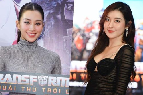 Hoa hậu Tiểu Vy, á hậu Huyền My cùng dàn sao Việt đổ bộ thảm đỏ ra mắt 'Transformers: Quái Thú Trỗi Dậy'