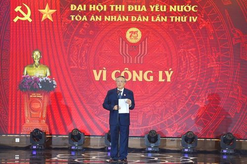 75 năm hệ thống TAND thực hiện Lời kêu gọi thi đua ái quốc của Chủ tịch Hồ Chí Minh