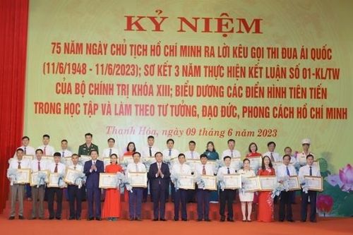 Thanh Hóa: Vinh danh 133 cá nhân, tập thể học tập làm theo lời Bác