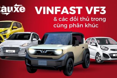 Vinfast VF3 và các đối thủ trong cùng phân khúc