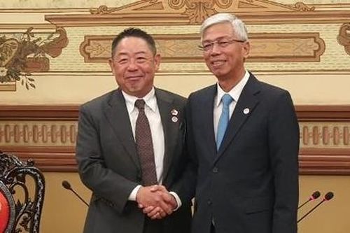 Lãnh đạo TPHCM tiếp Chủ tịch Hiệp hội Doanh nghiệp Nhật Bản