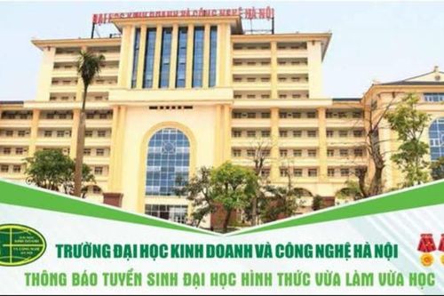 Trường ĐH Kinh doanh & Công nghệ Hà Nội tuyển sinh hệ vừa làm vừa học năm 2023