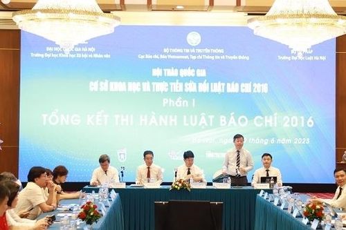 Cần thiết sửa đổi Luật Báo chí 2016
