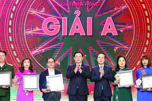 Trao giải Diên Hồng cho 67 tác phẩm báo chí