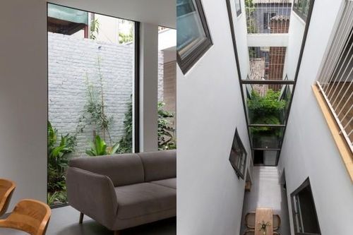 Ngôi nhà 'biết thở' độc đáo giữa lòng Hà Nội