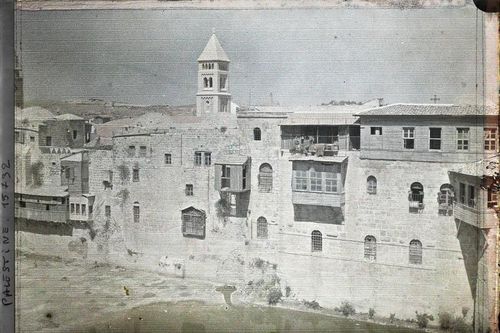 Ảnh màu hiếm có về thánh địa Jerusalem năm 1918