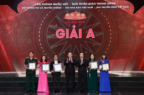 67 tác phẩm báo chí xuất sắc được trao Giải Diên Hồng