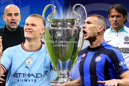 Đội hình kết hợp Man City và Inter Milan: Ai đủ sức đá cặp cùng Haaland?